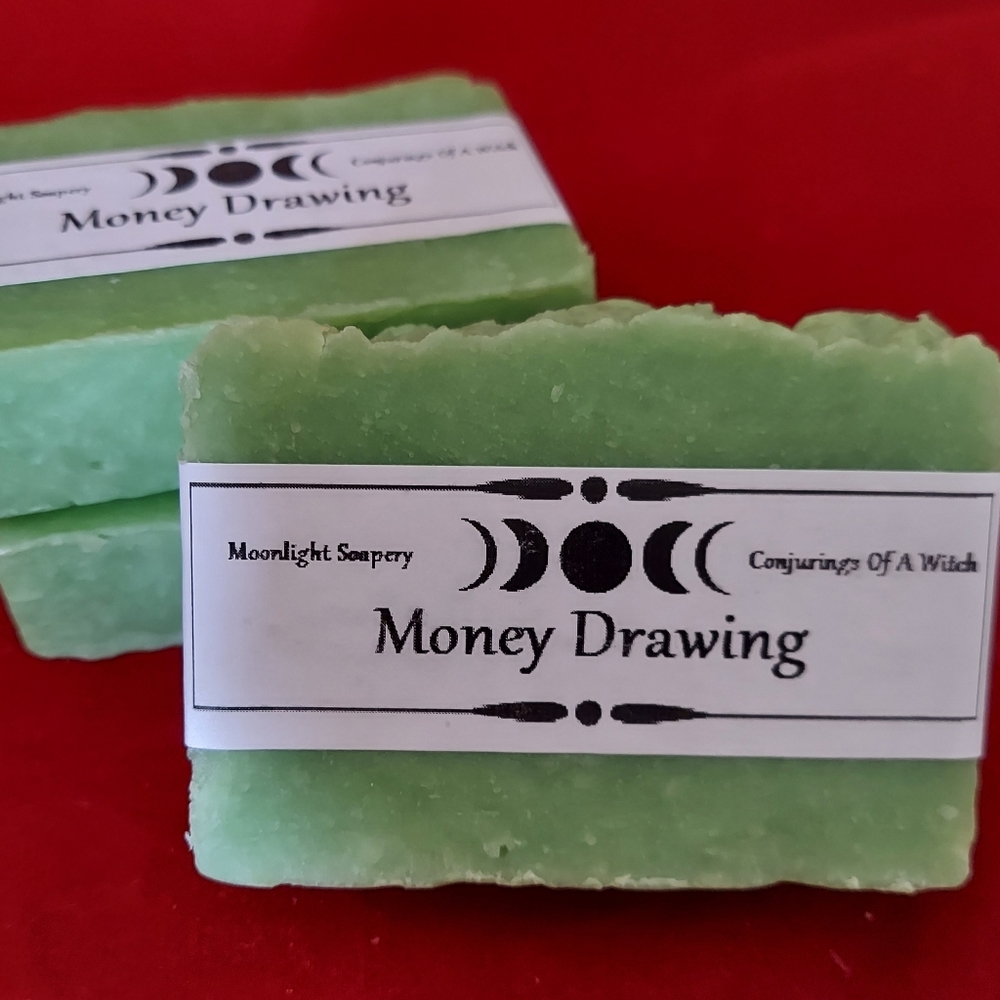 Money drawing intention soap